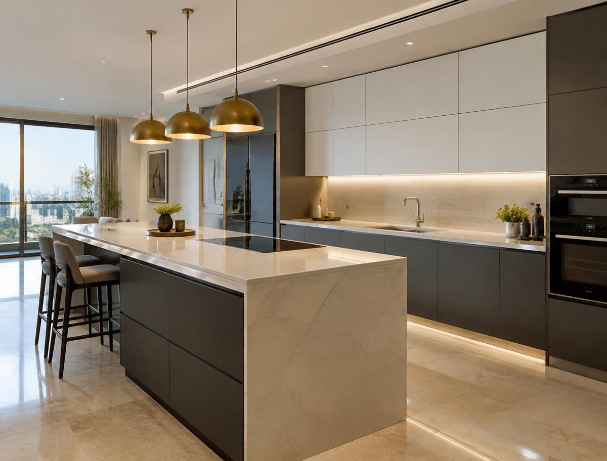 Graphite Island Kitchen
